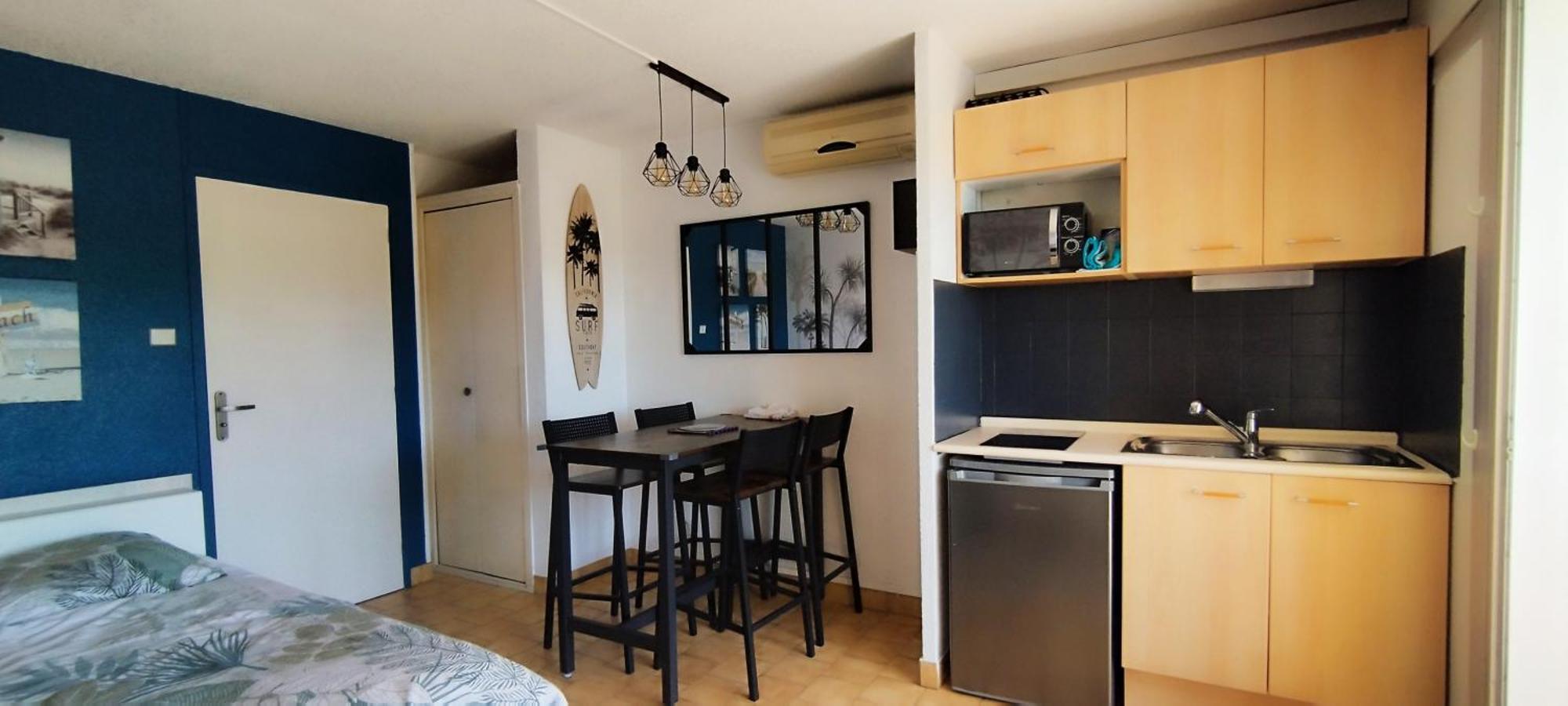Superbe Studio Cabine, Cap D'Agde Luaran gambar